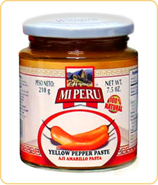 Yellow pepper paste